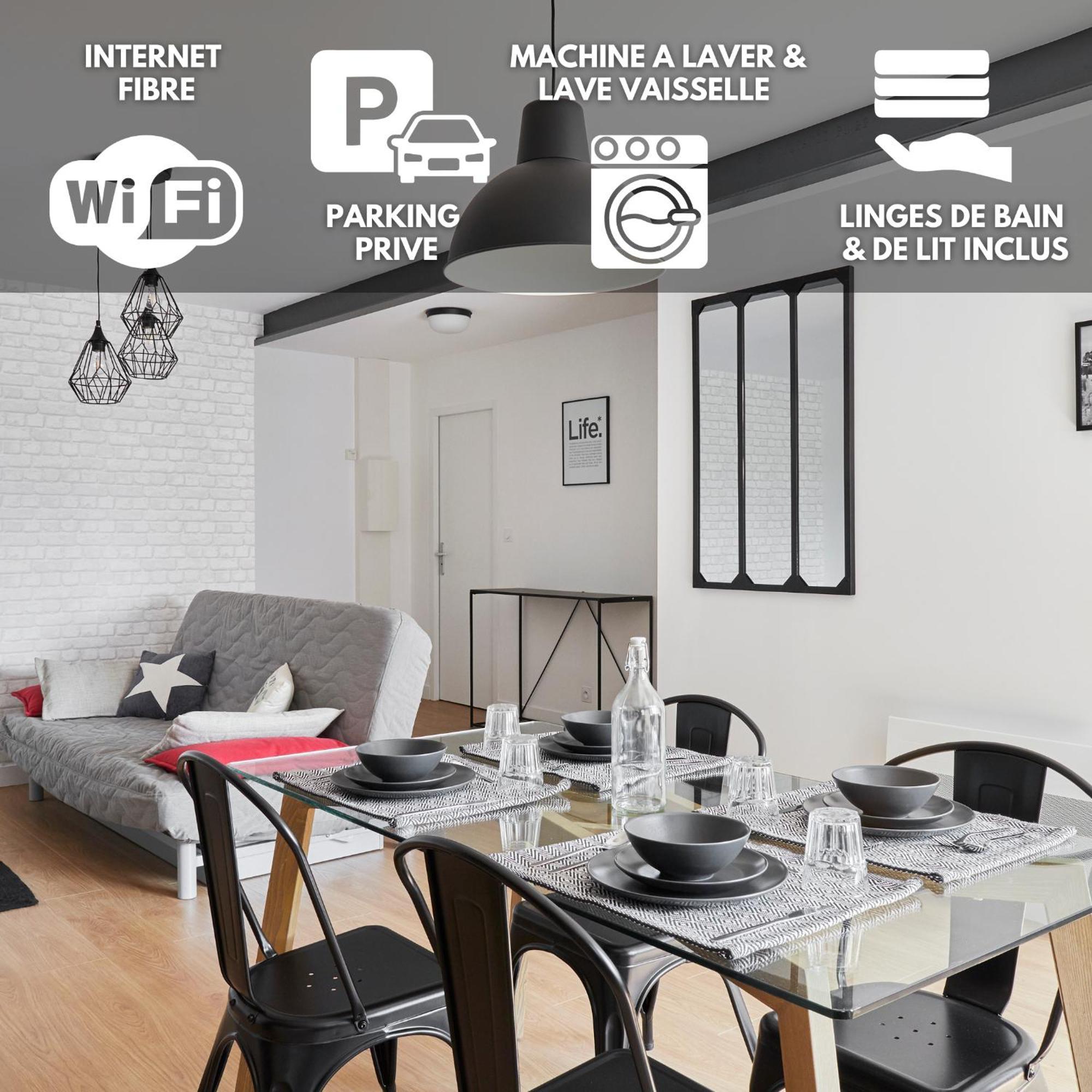 New-York New-York : Fibre Wifi/Linge/Parking Apartment Châteaubriant Exterior photo
